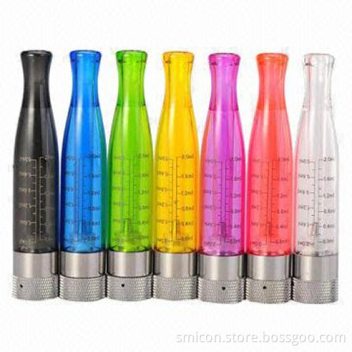 Newest clearomizer, changeable coil head, bottom heating with big vapor, CE approved